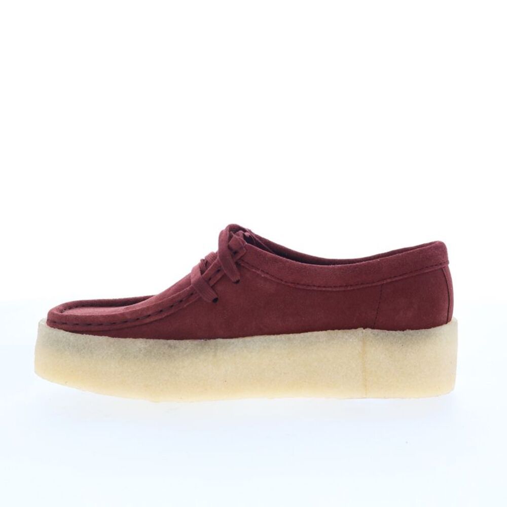Clarks Womens Wallabee Cup Red Shoes (NWT) - Picture 5 of 7